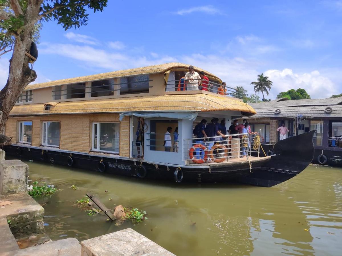 Beach Paradise Day Cruise Houseboat Alappuzha Exterior foto